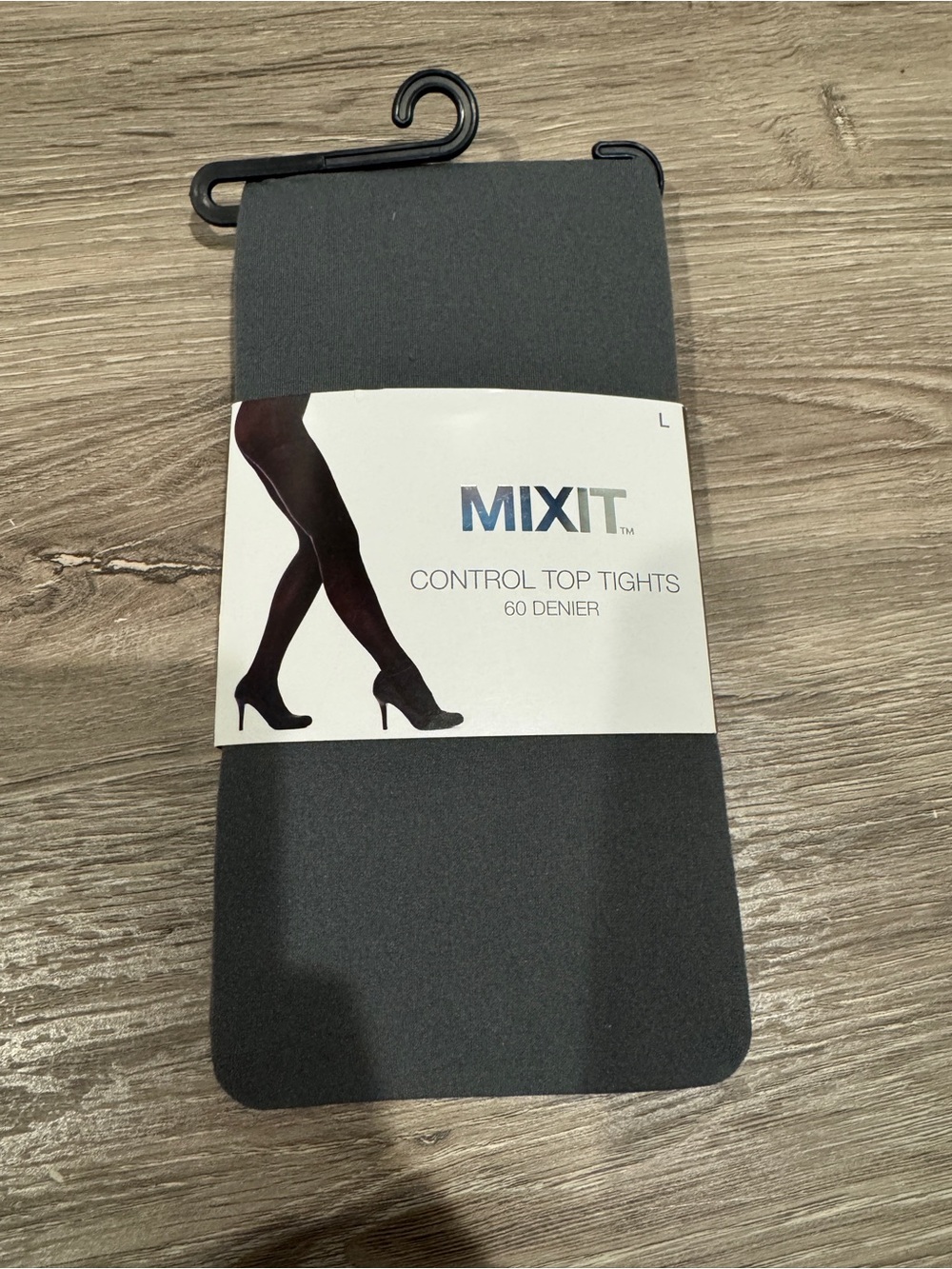Mixit Control Top Tights in Charcoal - Size L - New
